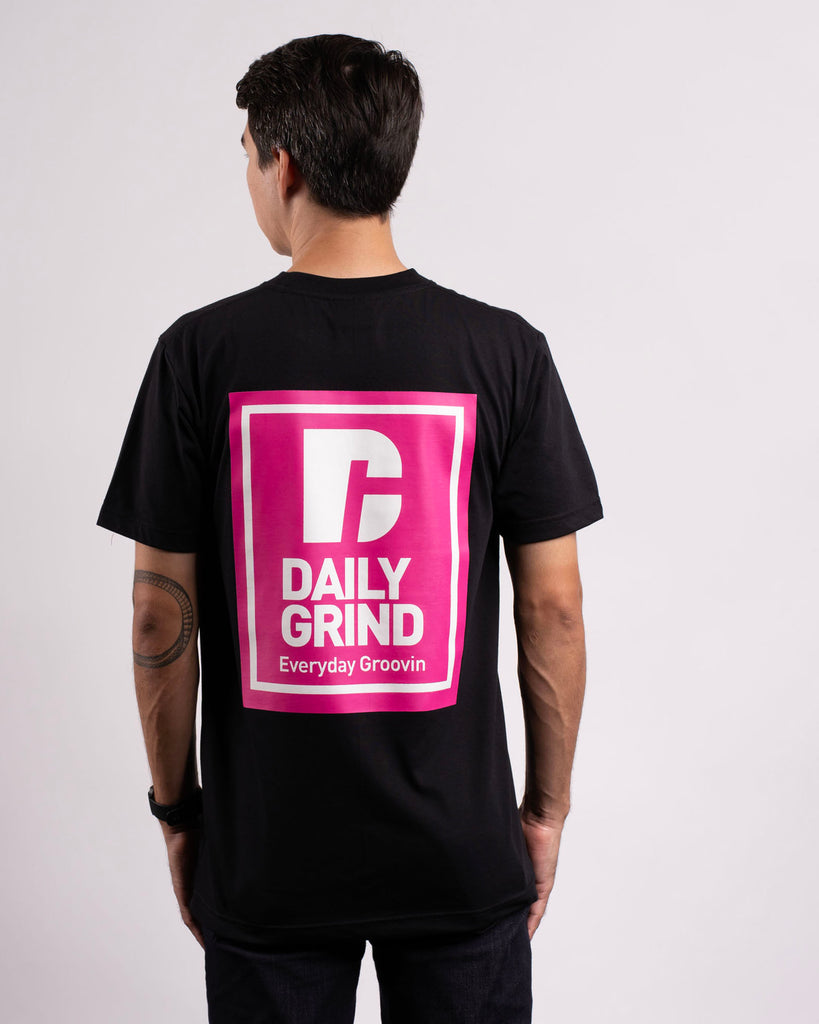 DAILY GRIND GROOVIN TSHIRT BLACK