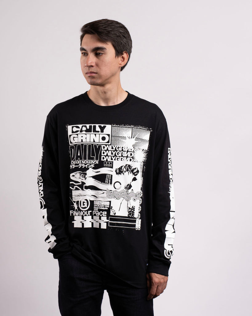 DAILY GRIND ARTISTRY LONGSLEEVES BLACK