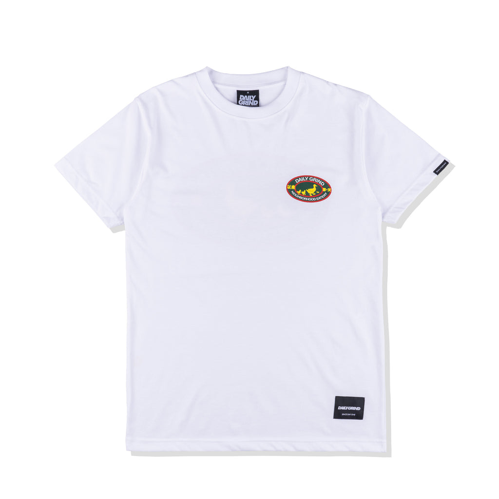 DAILY GRIND DAILY EATERY TSHIRT WHITE