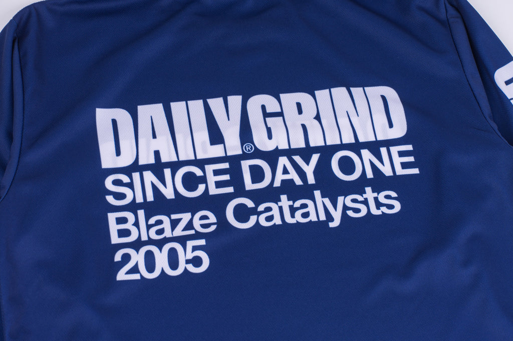 DAILY GRIND BLAZE EXTENDED JERSEY LONGSLEEVES BLUE