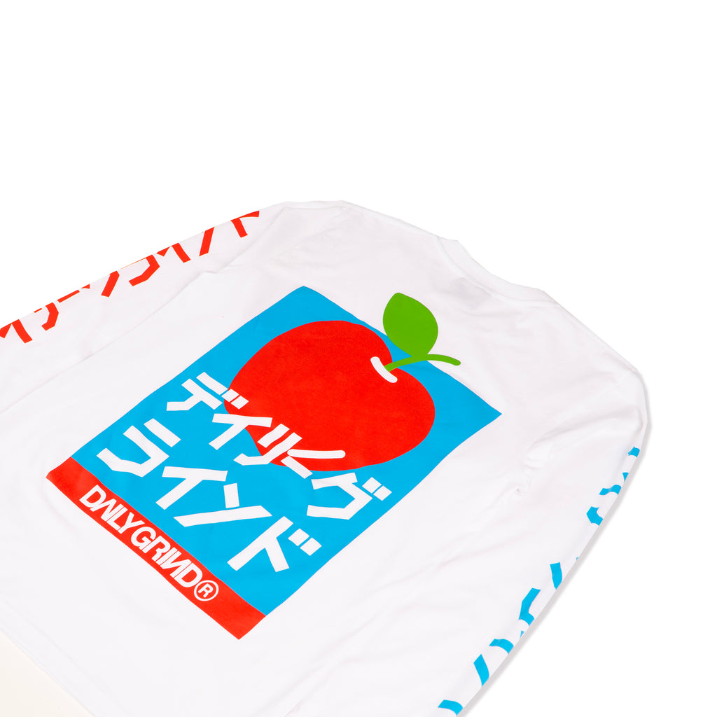 DAILY GRIND COREDROP LONGSLEEVES WHITE
