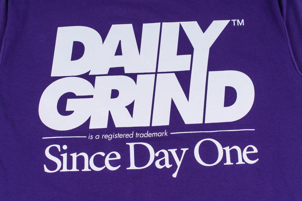 DAILY GRIND CENTRAL TSHIRT PURPLE