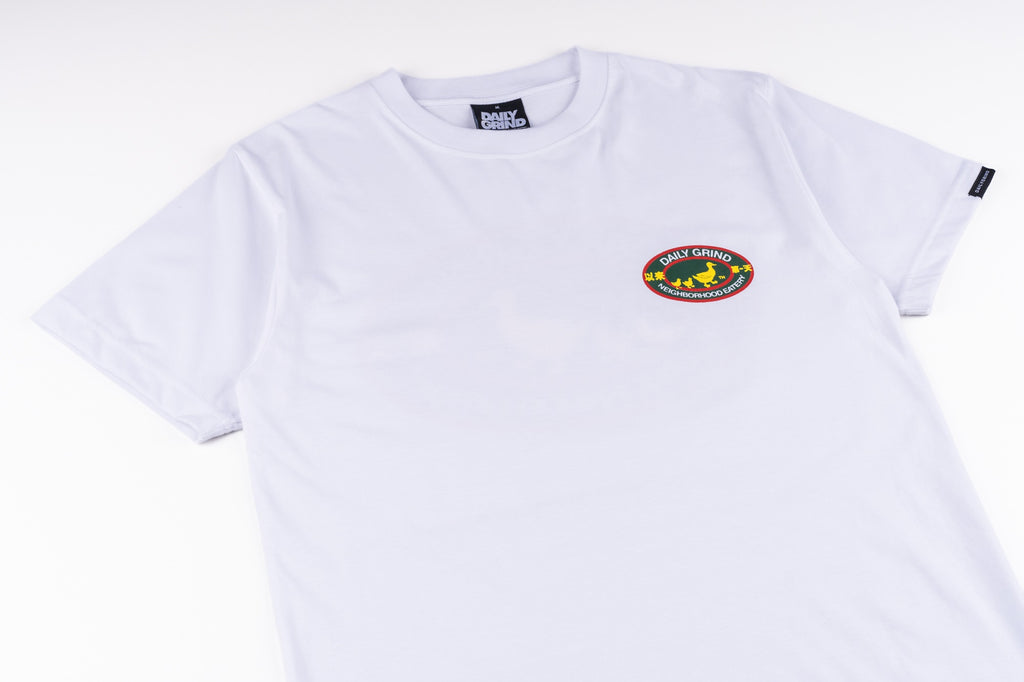 DAILY GRIND DAILY EATERY TSHIRT WHITE