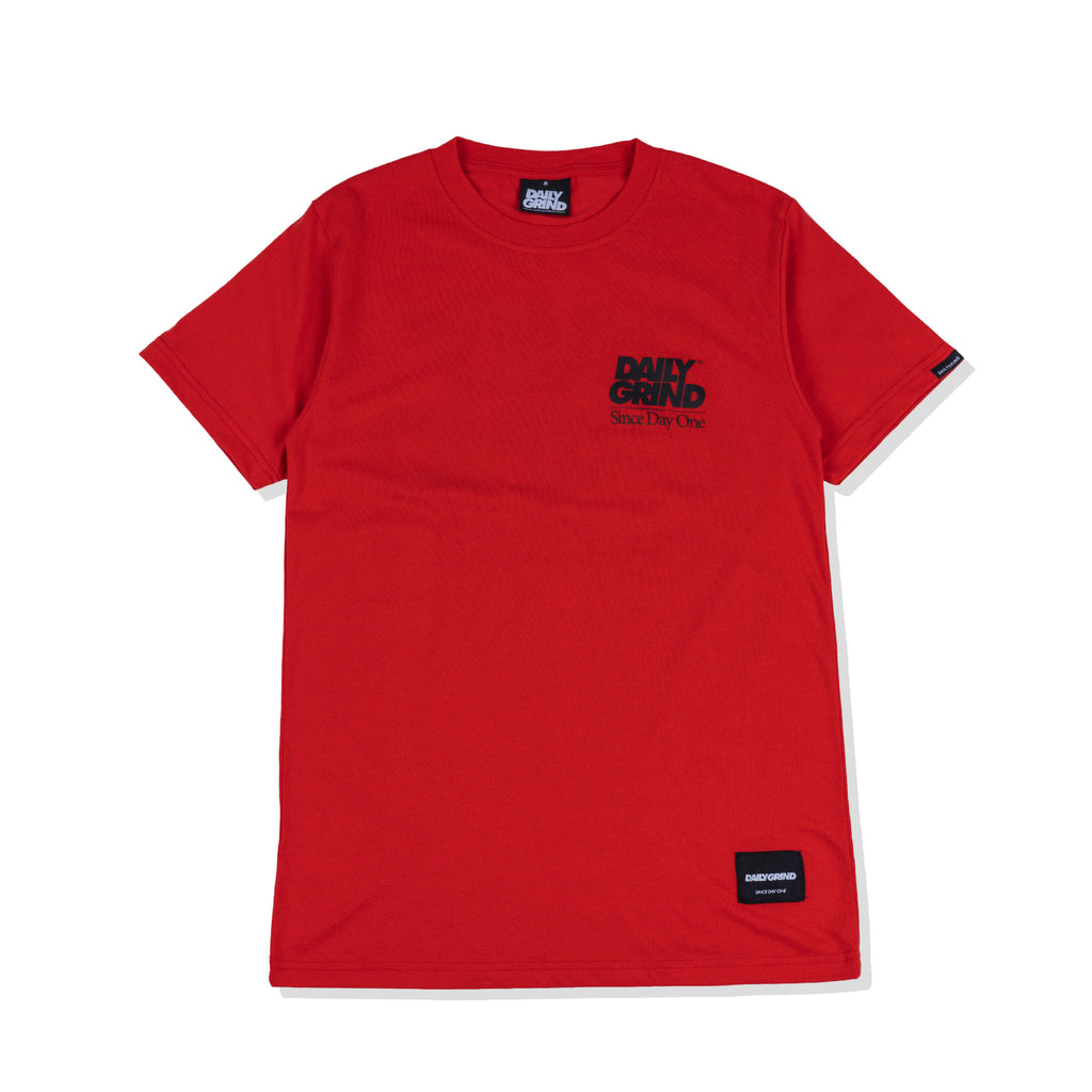 DAILY GRIND CENTRAL TSHIRT RED