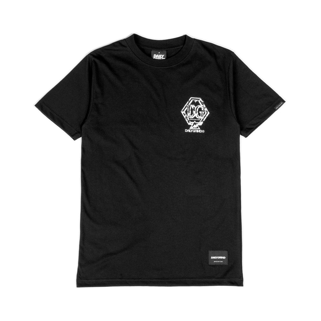 DAILY GRIND FACETS TSHIRT BLACK