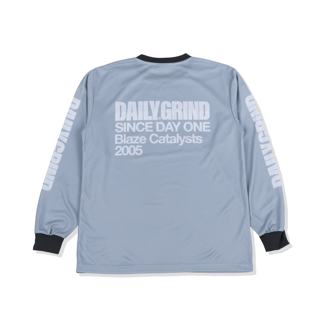 DAILY GRIND BLAZE EXTENDED JERSEY LONGSLEEVES GRAY