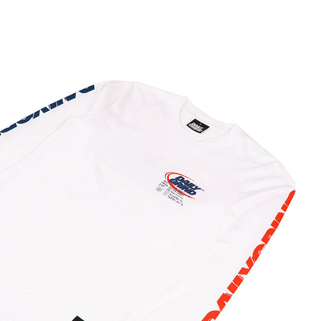 DAILY GRIND OCR LONGSLEEVES WHITE