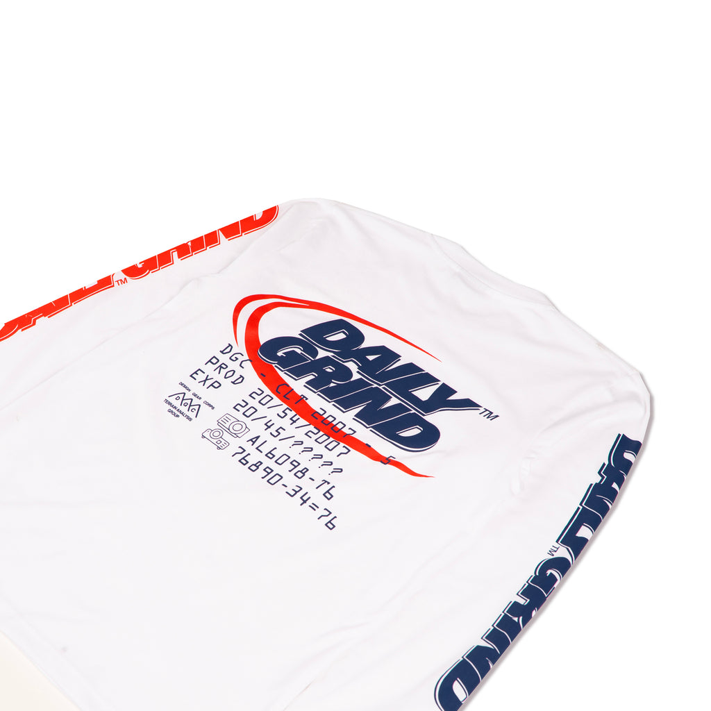 DAILY GRIND OCR LONGSLEEVES WHITE