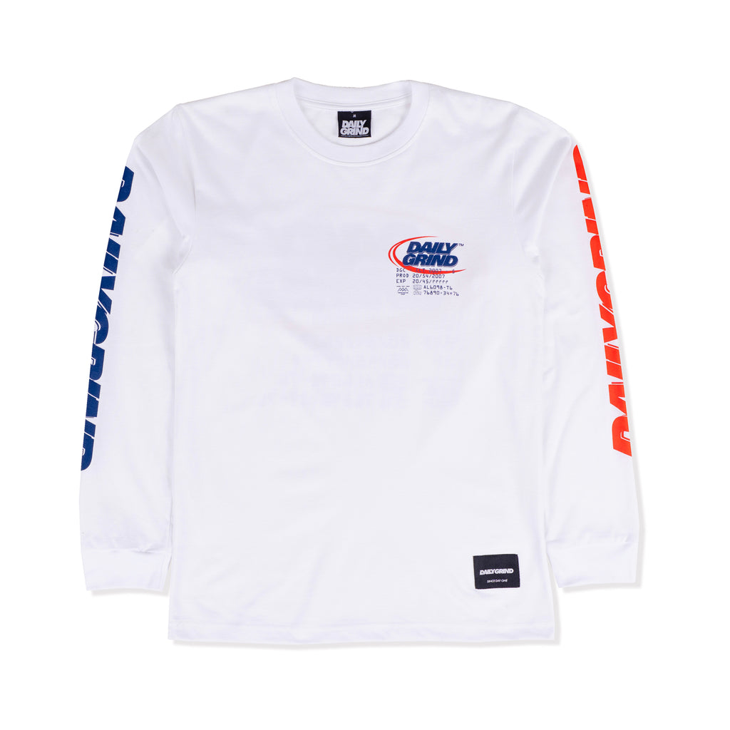 DAILY GRIND OCR LONGSLEEVES WHITE