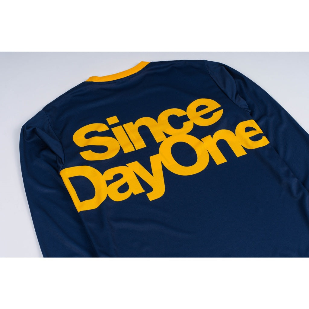 DAILY GRIND DIVIDE JERSEY LONGSLEEVES NAVY BLUE