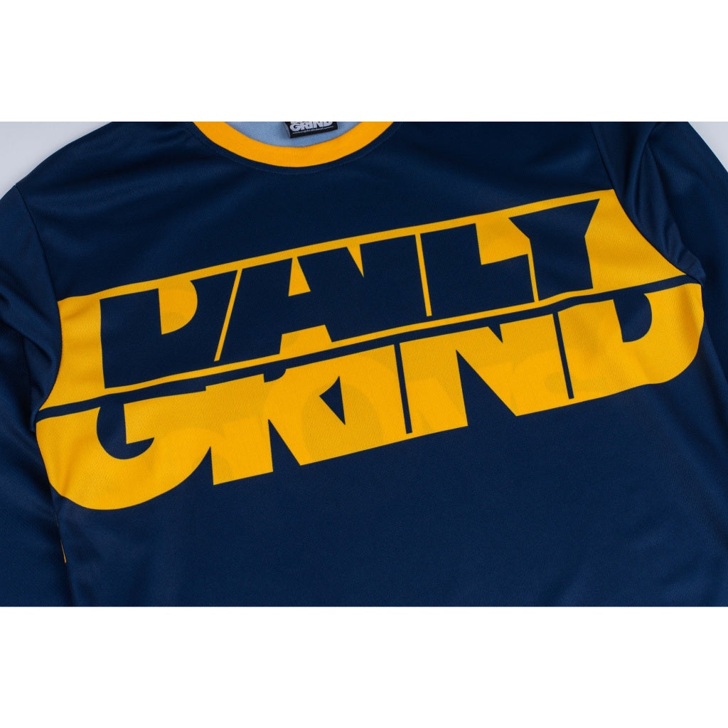 DAILY GRIND DIVIDE JERSEY LONGSLEEVES NAVY BLUE