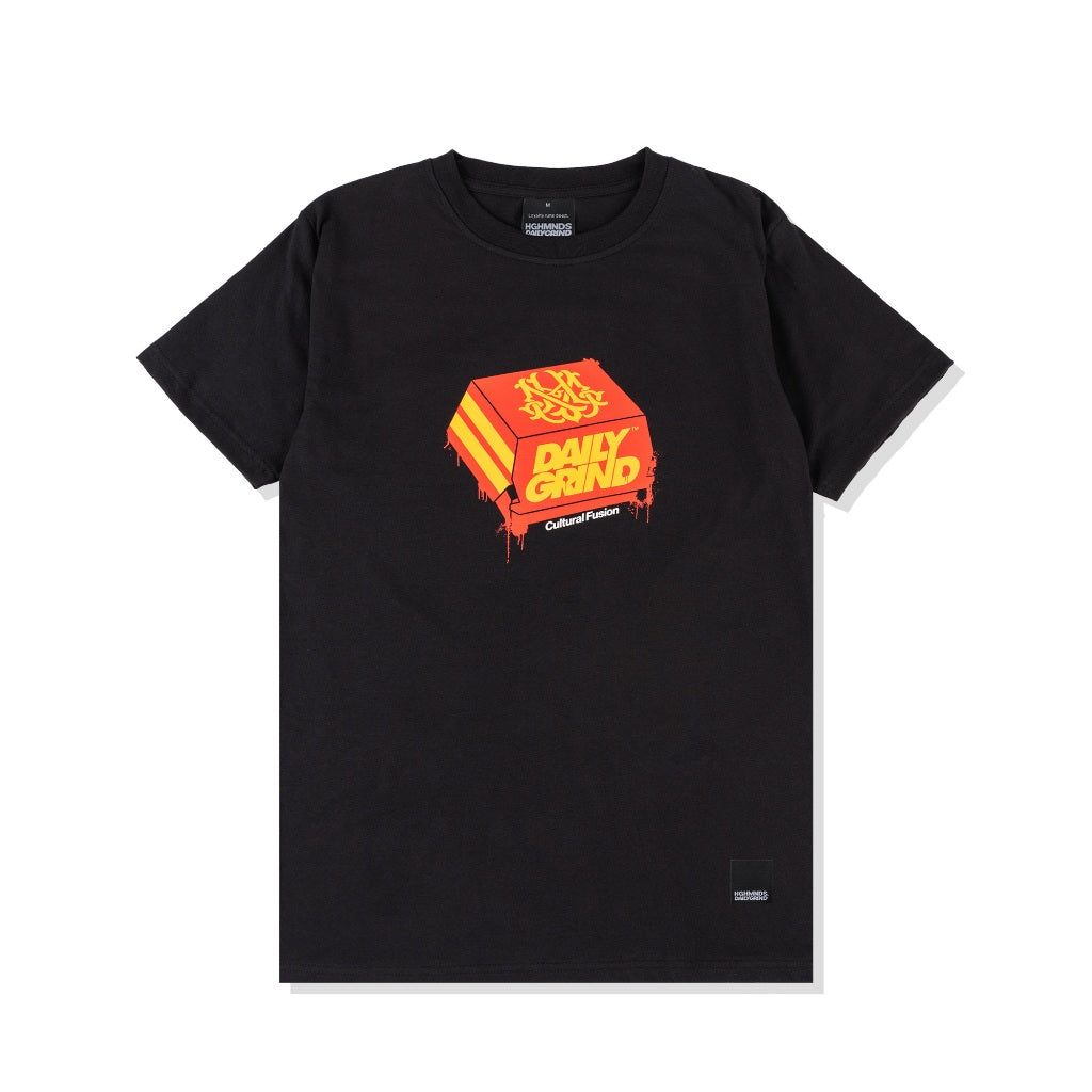 HGHMNDS X DAILYGRIND TASTE TEMPTATION TSHIRT BLACK