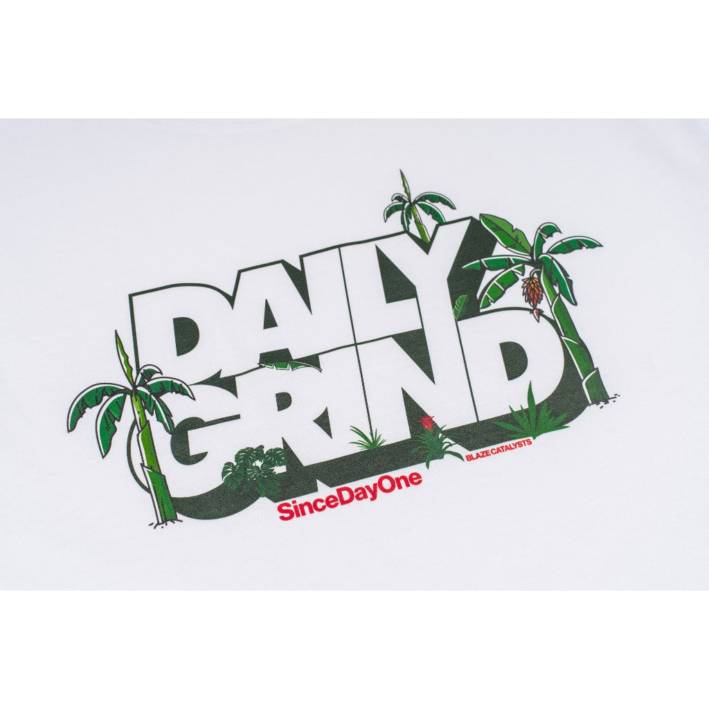 DAILY GRIND BANANA GROVE TSHIRT WHITE