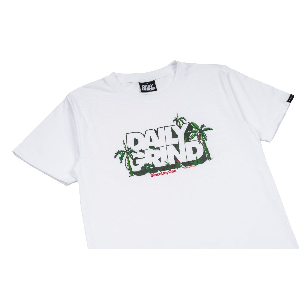 DAILY GRIND BANANA GROVE TSHIRT WHITE