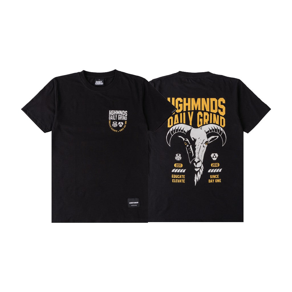 HGHMNDS X DAILYGRIND UNBREAKABLE TSHIRT BLACK