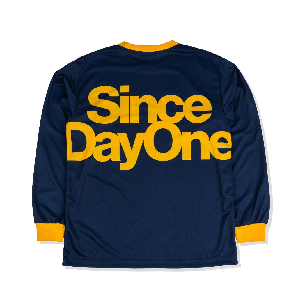 DAILY GRIND DIVIDE JERSEY LONGSLEEVES NAVY BLUE