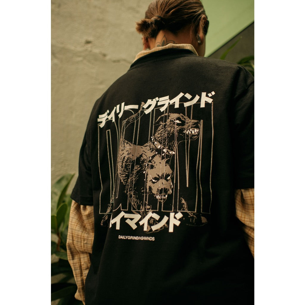 HGHMNDS X DAILYGRIND LOYALTY TSHIRT BLACK