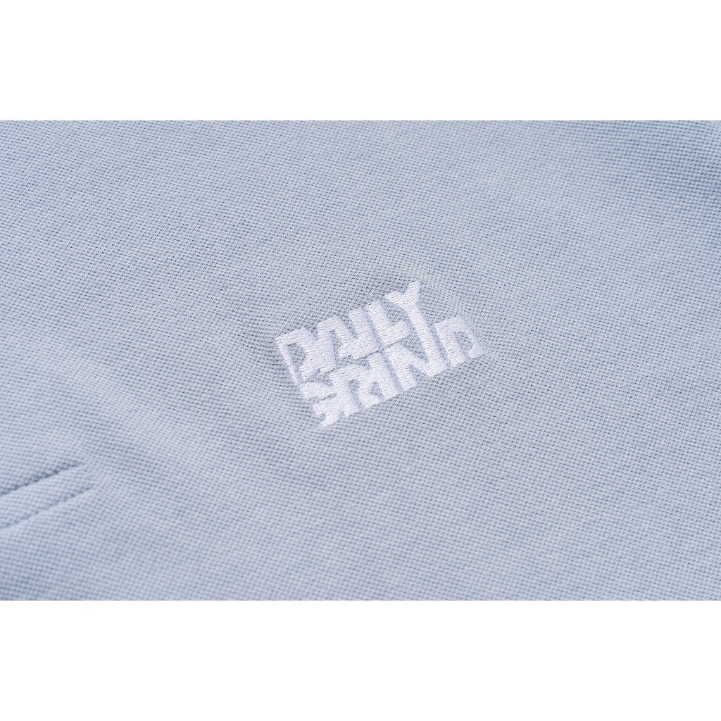 DAILY GRIND SHEAR POLO SHIRT SOFT BLUE