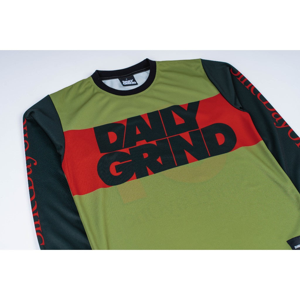 DAILY GRIND CRUCIAL JERSEY LONGSLEEVES FATIGUE