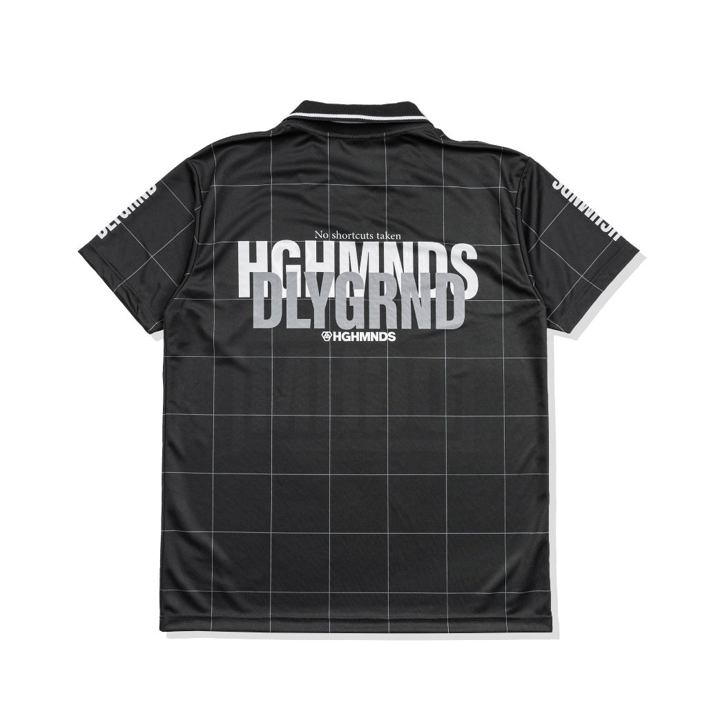 HGHMNDS X DAILYGRIND COMMITMENT JERSEY SHIRT BLACK