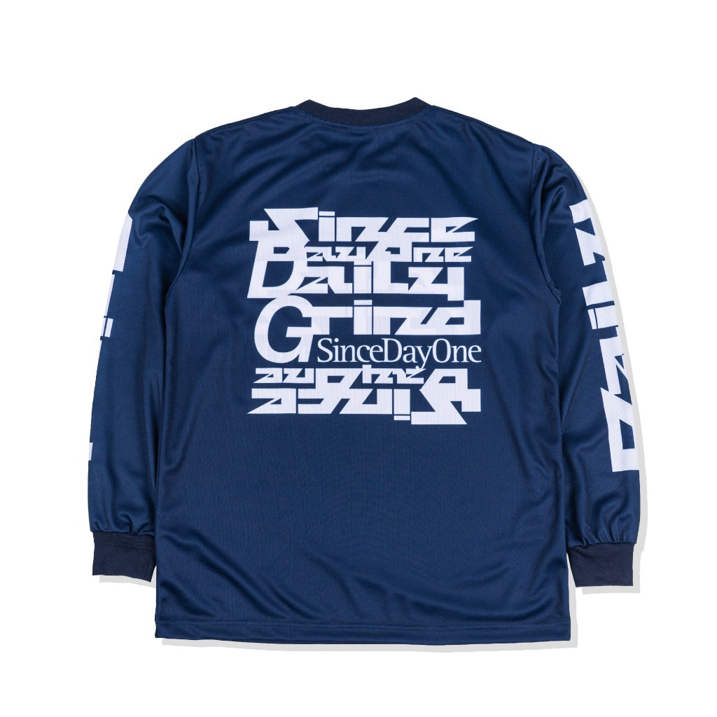 DAILY GRIND FUTURE TWO JERSEY LONGSLEEVES NAVY BLUE