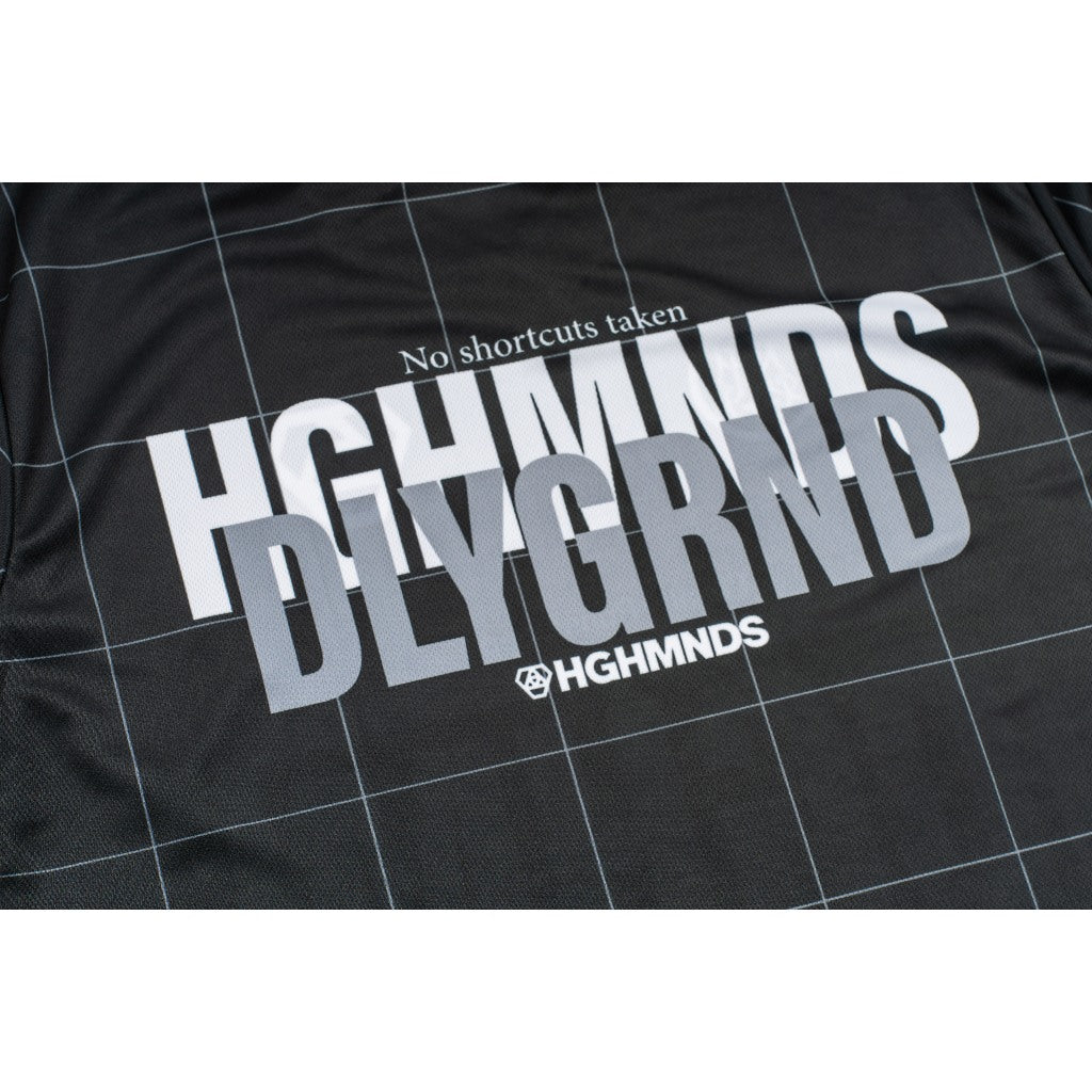 HGHMNDS X DAILYGRIND COMMITMENT JERSEY SHIRT BLACK