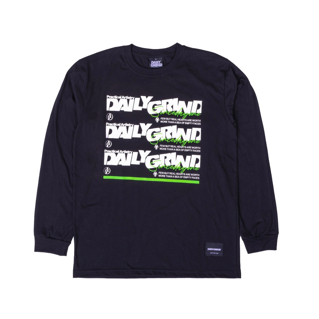 DAILY GRIND DECK LONGSLEEVES BLACK