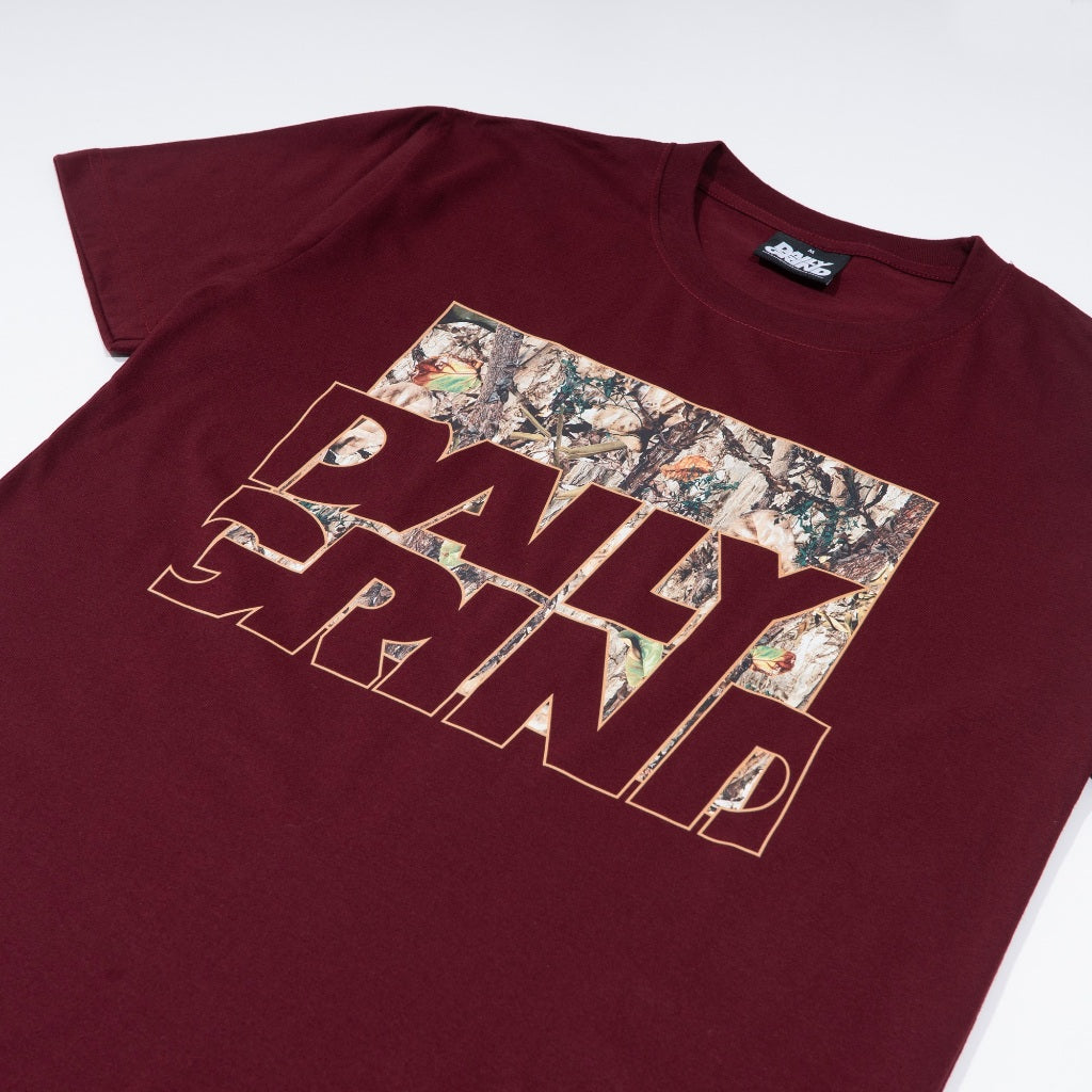 DAILY GRIND SHEAR BRANCH OUT TSHIRT MAROON