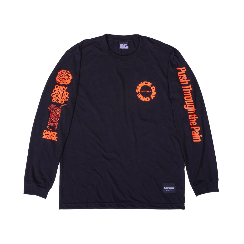 DAILY GRIND GOTHIC LONGSLEEVES BLACK