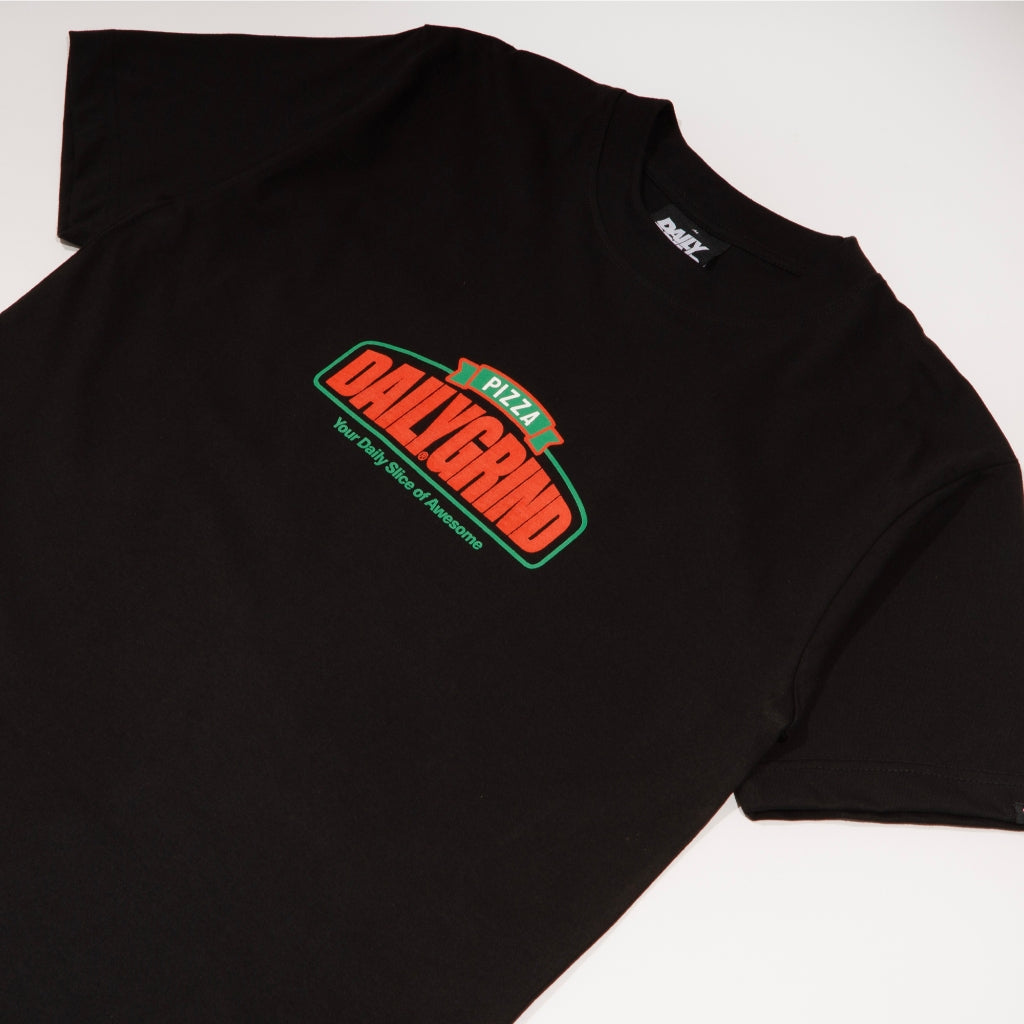 DAILY GRIND SLICE POP TSHIRT BLACK
