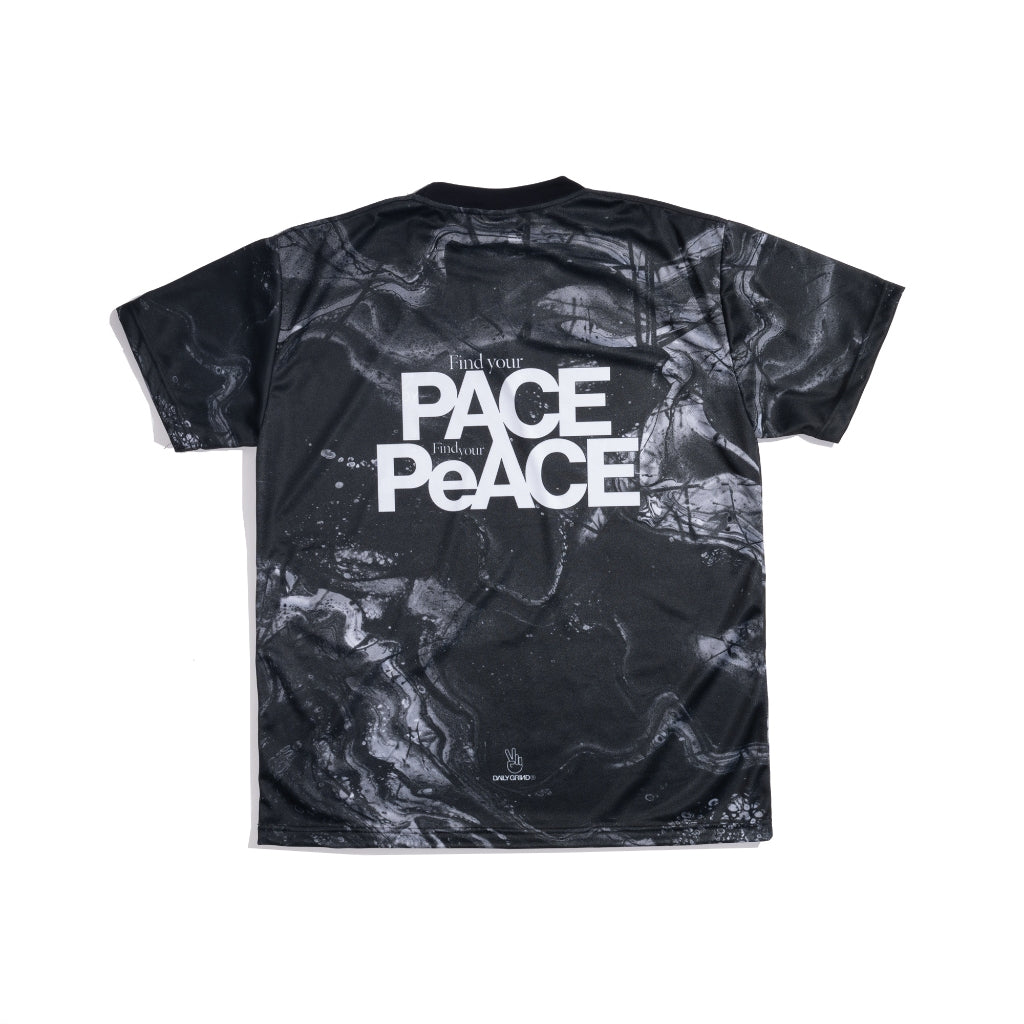 DAILY GRIND DYNAMICS FIND YOUR PACE STONE WAVE JERSEY BLACK