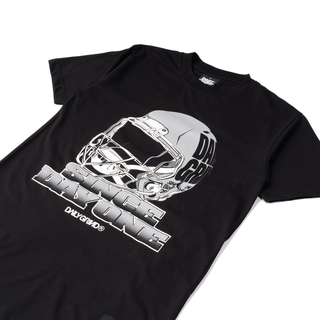DAILY GRIND GRIDIRON TSHIRT BLACK