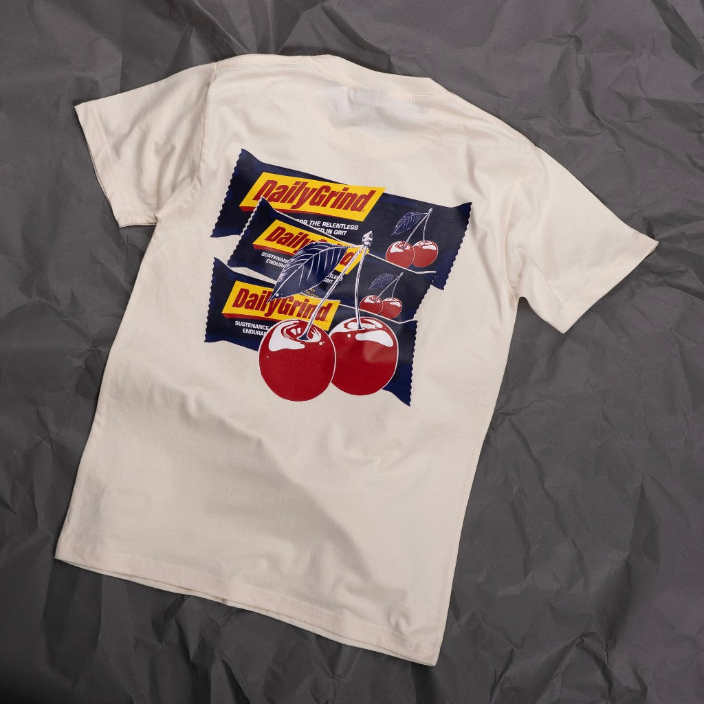 DAILY GRIND POWER BERRY TSHIRT CREAM