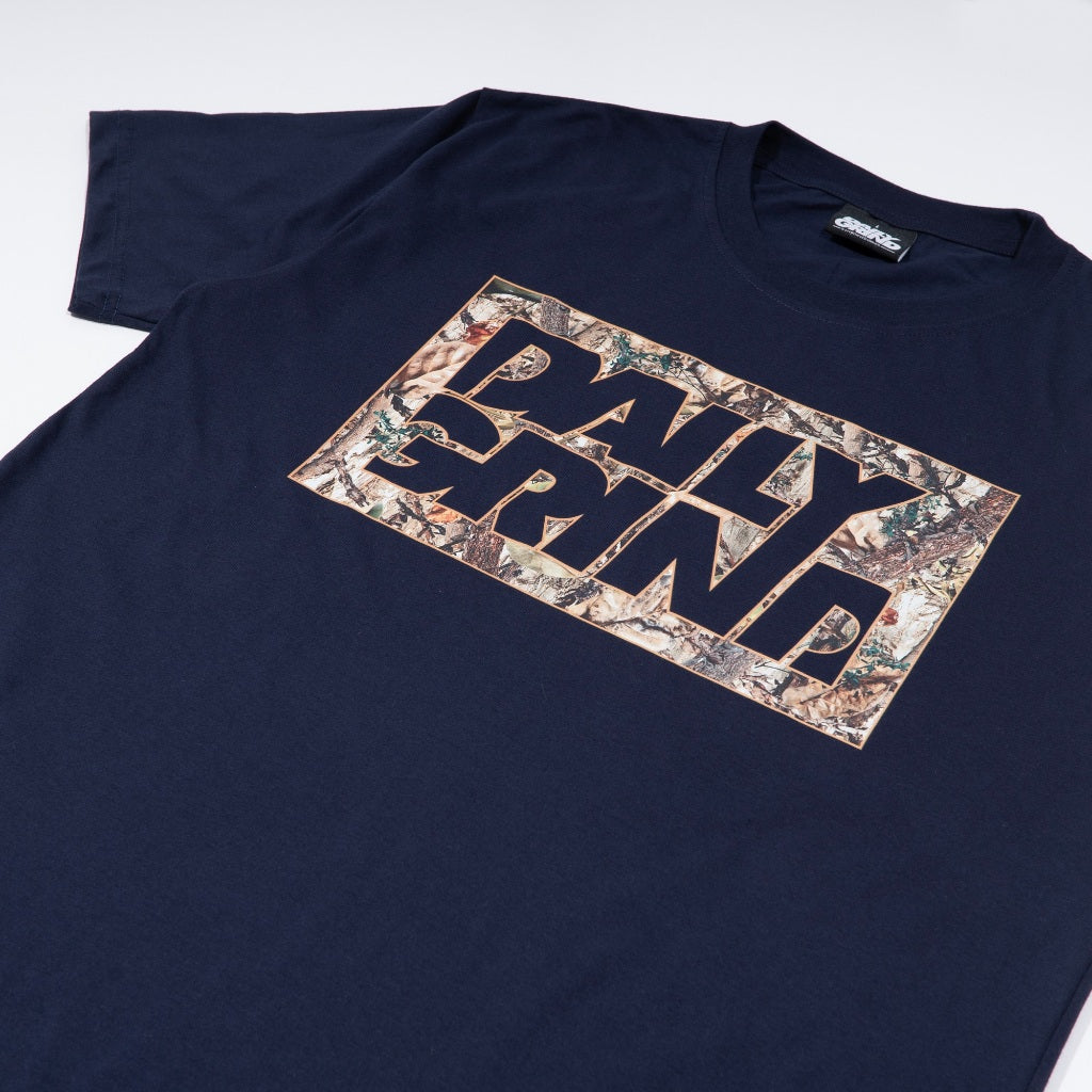 DAILY GRIND SHEAR CASE BRANCH OUT TSHIRT NAVY BLUE