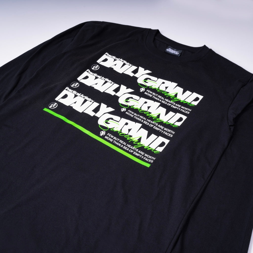 DAILY GRIND DECK LONGSLEEVES BLACK