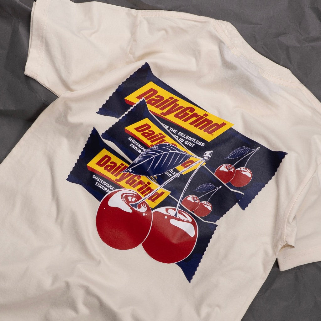 DAILY GRIND POWER BERRY TSHIRT CREAM