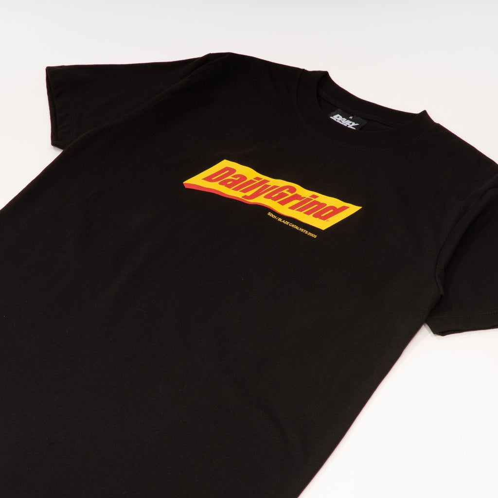 DAILY GRIND DAILY CHARGE TSHIRT BLACK