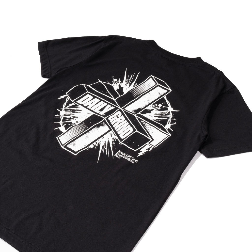 DAILY GRIND DEPTH OF FAITH TSHIRT BLACK