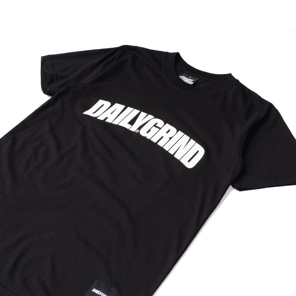 DAILY GRIND VAULTED TSHIRT BLACK
