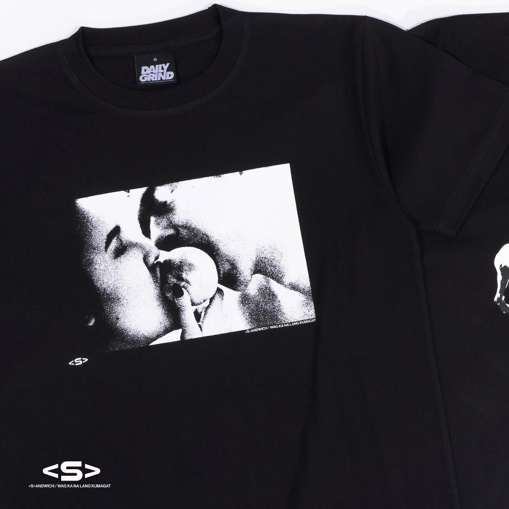SANDWICH WAG KA NA LANG KUMAGAT 02 TSHIRT BLACK