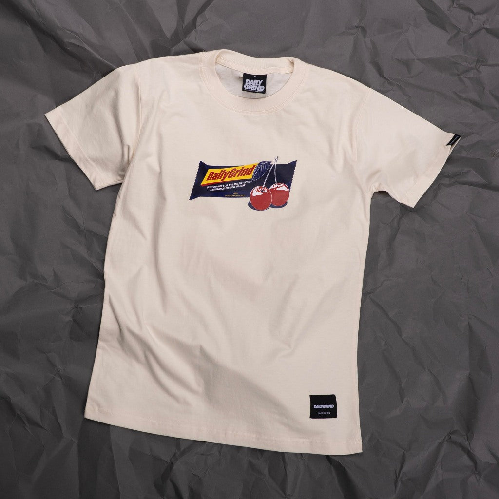 DAILY GRIND POWER BERRY TSHIRT CREAM