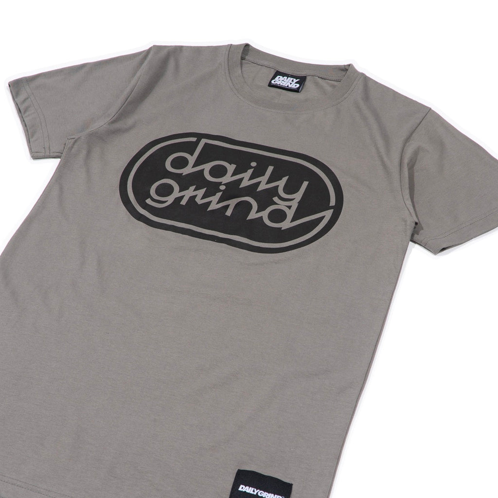 DAILY GRIND RAZOR TSHIRT GRAY