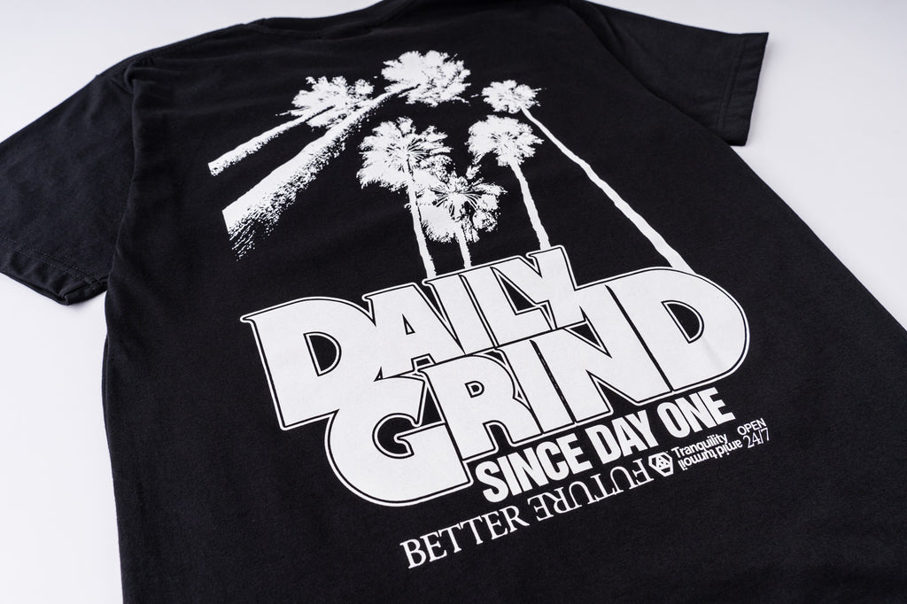 DAILY GRIND ROARING TSHIRT BLACK