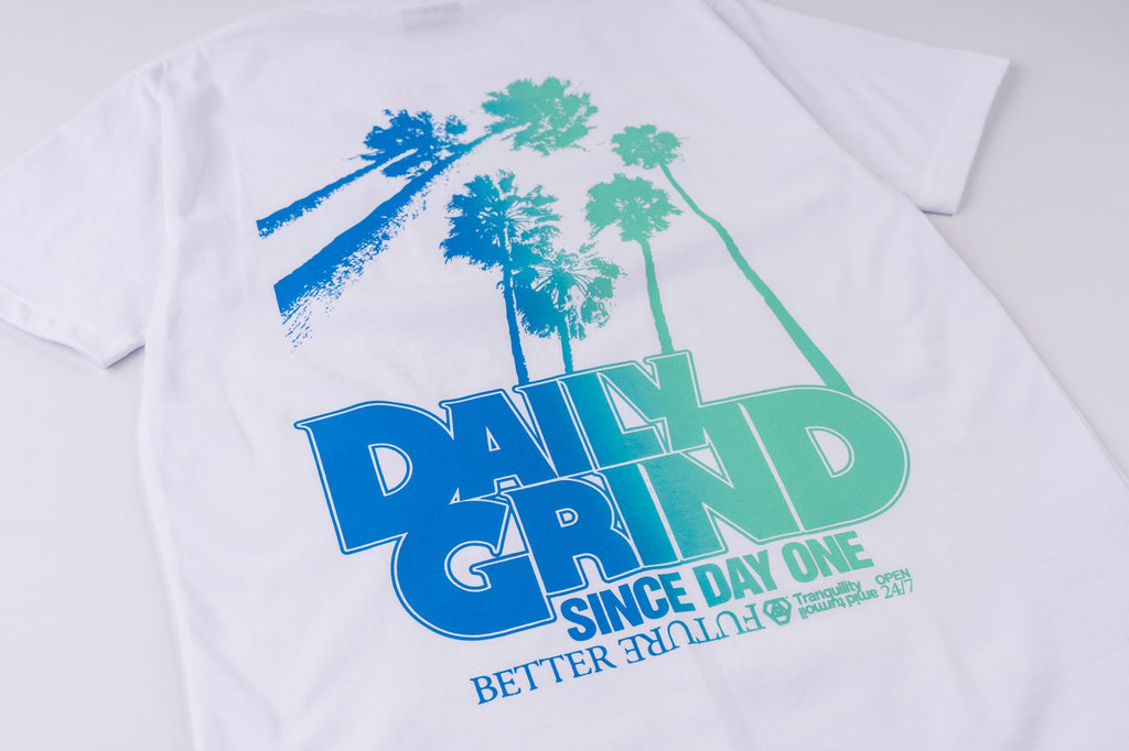 DAILY GRIND ROARING TSHIRT WHITE