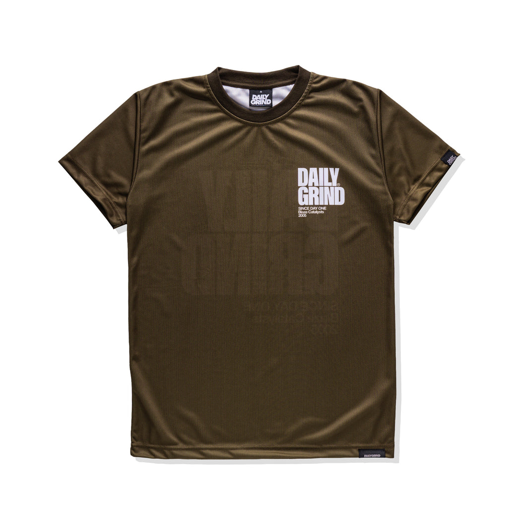 DAILY GRIND BLAZE JERSEY BROWN