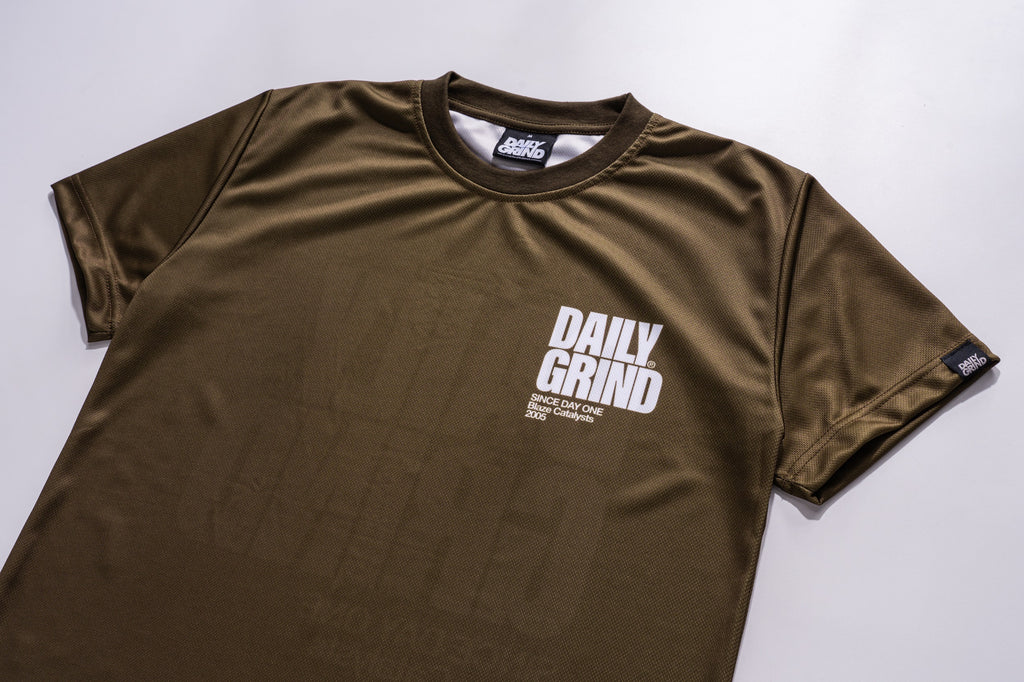 DAILY GRIND BLAZE JERSEY BROWN