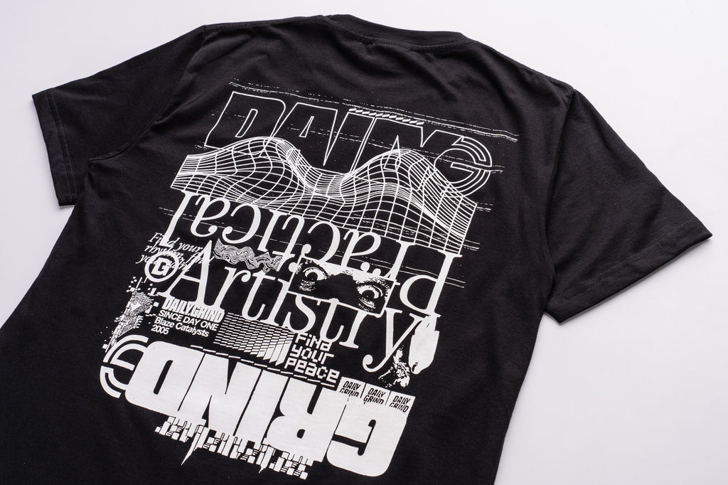 DAILY GRIND ARTISTRY TSHIRT BLACK