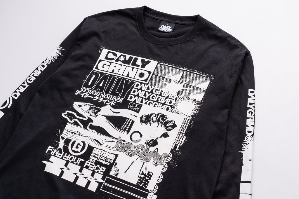 DAILY GRIND ARTISTRY LONGSLEEVES BLACK