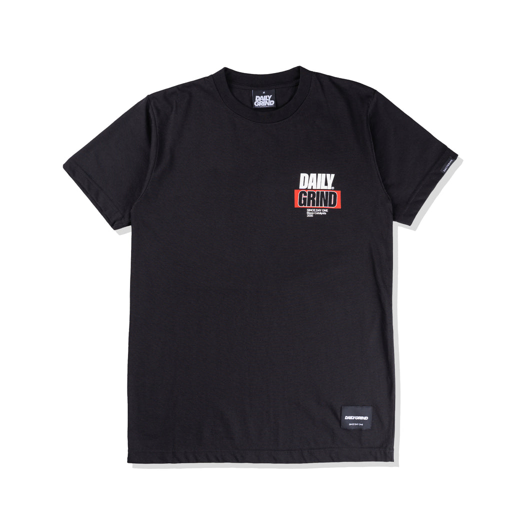 DAILY GRIND BLAZE DUO FB TSHIRT BLACK