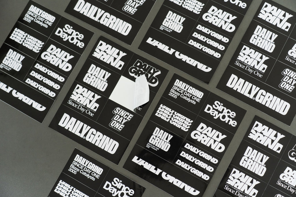 DAILY GRIND MONO STICKER SET 1